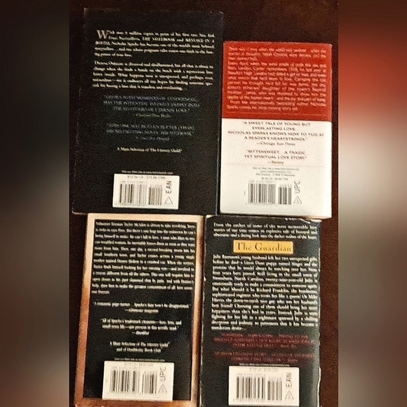 Nicholas Sparks Book Bundle 4 Paperback Books - Picture 3 of 4